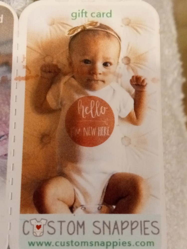 Custom Snappies Gift Card 50$ Value