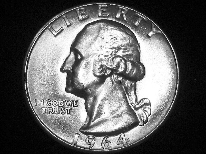 1964 Washington Quarter --- Gem Uncirculated