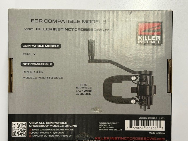 Killer Instinct DSC Compact DSC Cocking Device, Narrow Sled, 2078-1 V.1
