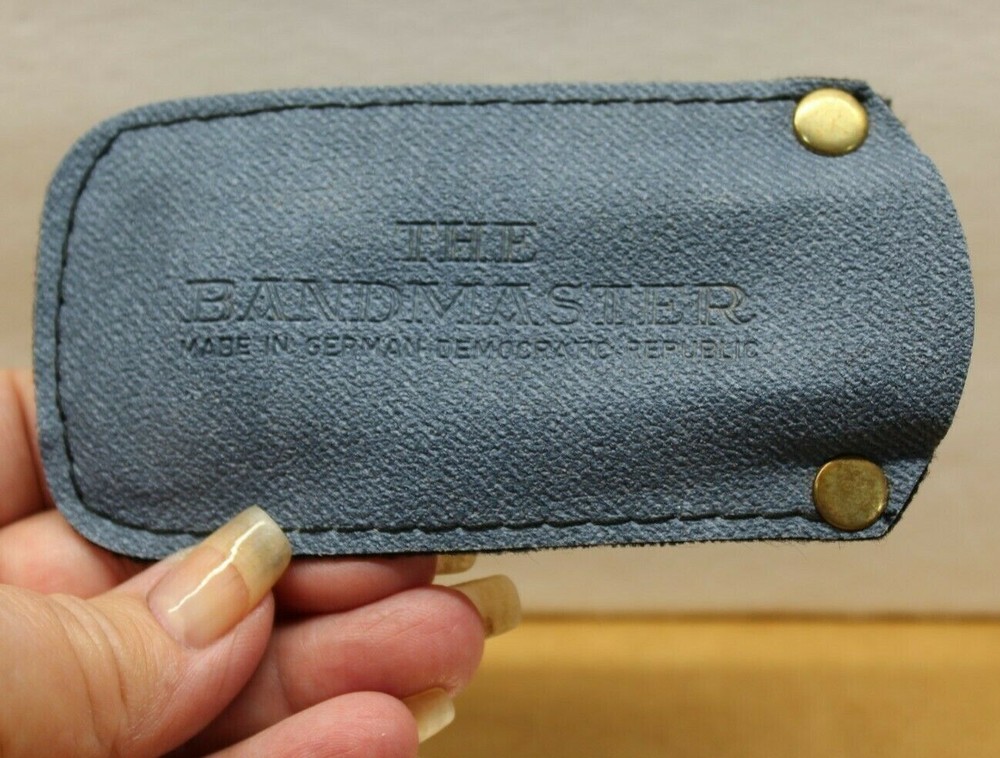 Vintage The Bandmaster Harmonica with Case Made in Germany