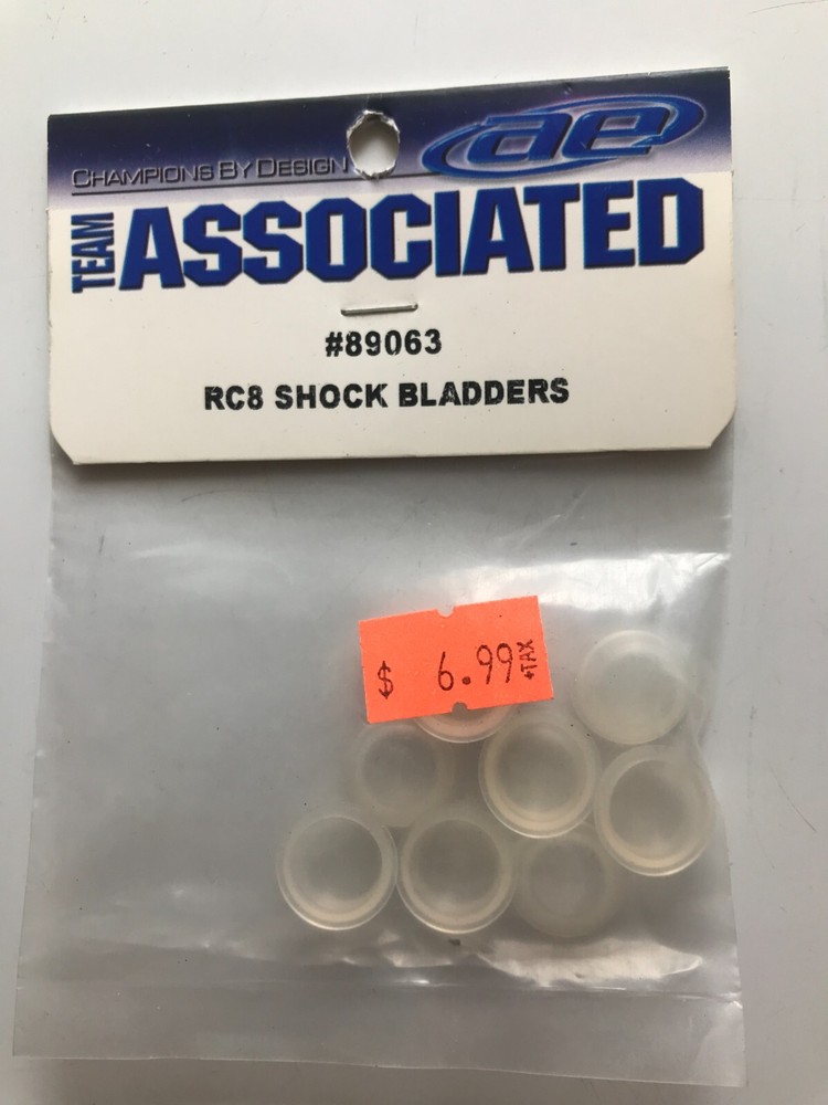 Team Associated RC8 Shock Bladders #89063