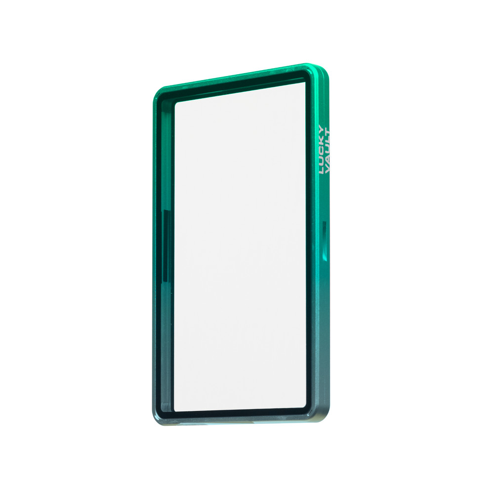 Lucky Vault Slab Case Simple (GREEN GRADIENT) - PSA/CGC size
