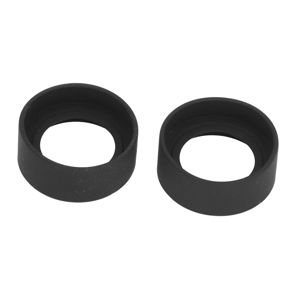 2-2 Pcs Microscope Eyepiece Eye Cup 41mm Diameter Flat Angle Rubber Eyepiece