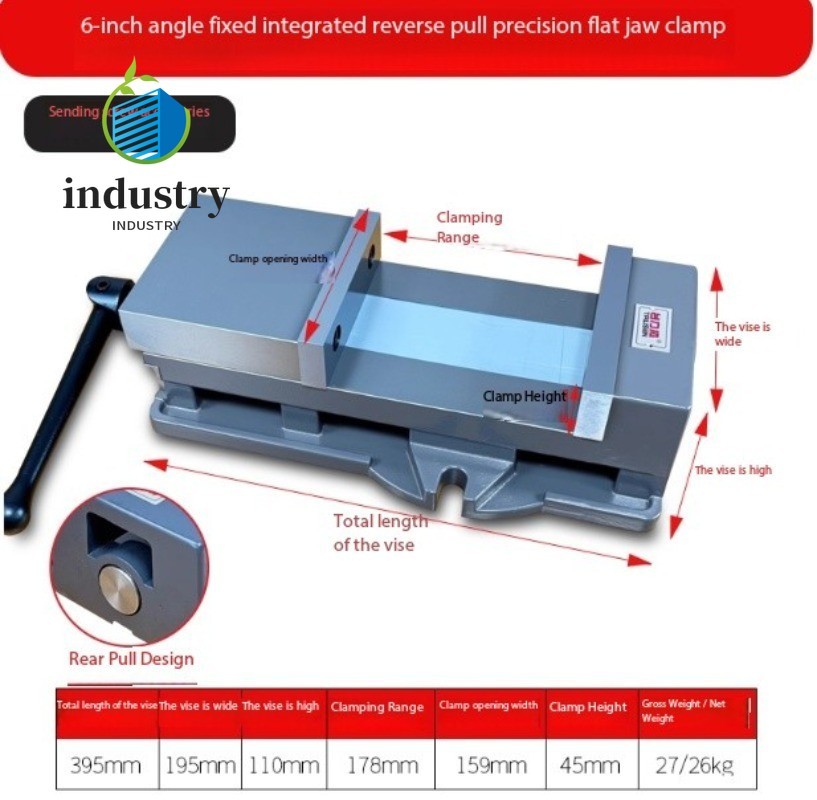 Heavy-Duty Bench Vise Precision Parallel-Jaw Angle-Fixed Vise Milling Machine