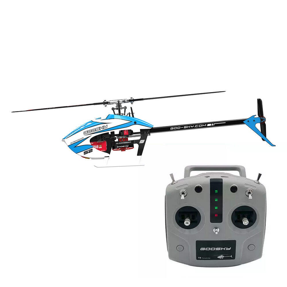 Goosky S2 Max Helicopter (RTF) - Blue