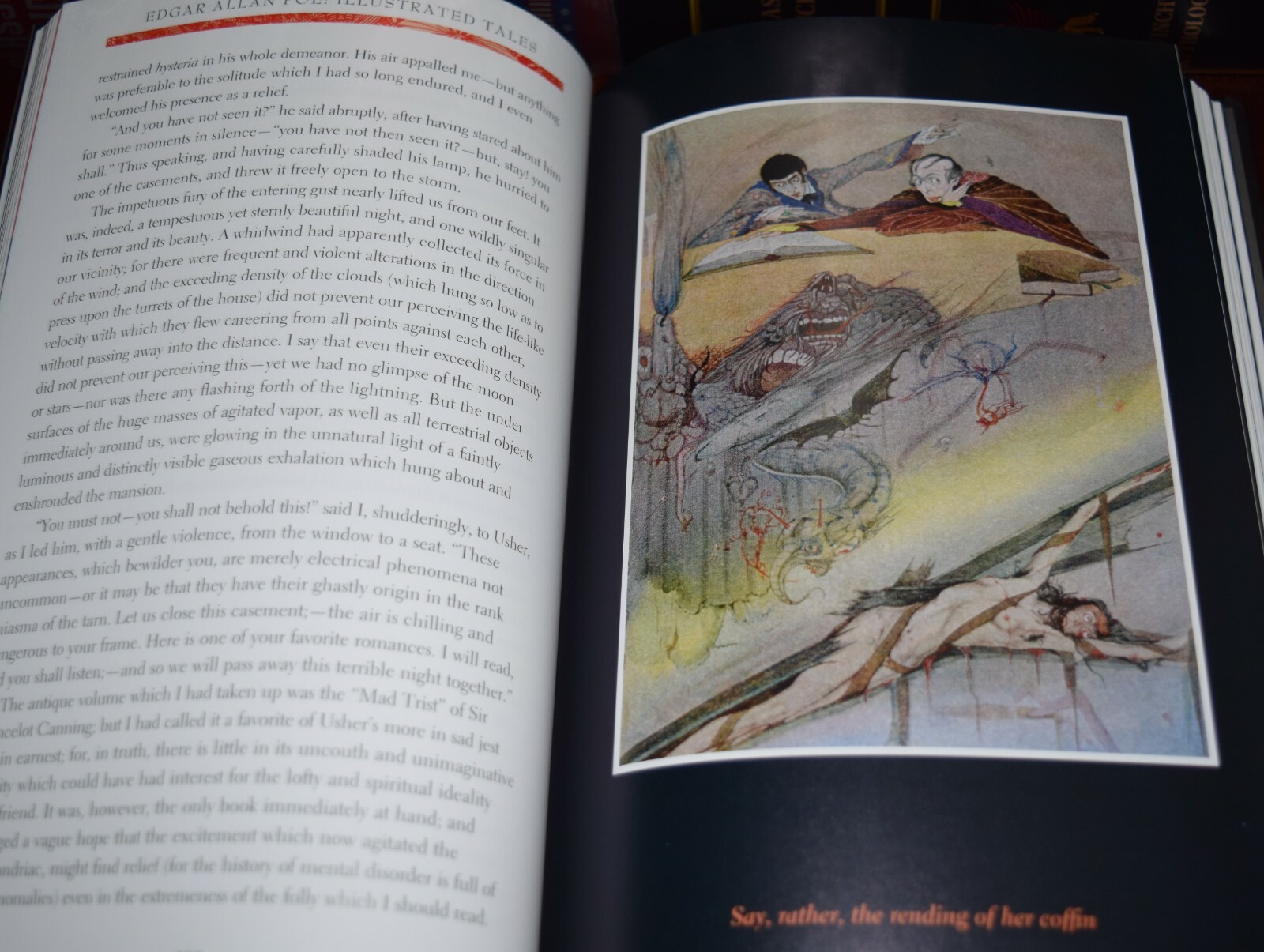 NEW Edgar Allan Poe Illustrated Tales Horror Deluxe Hardcover Classics