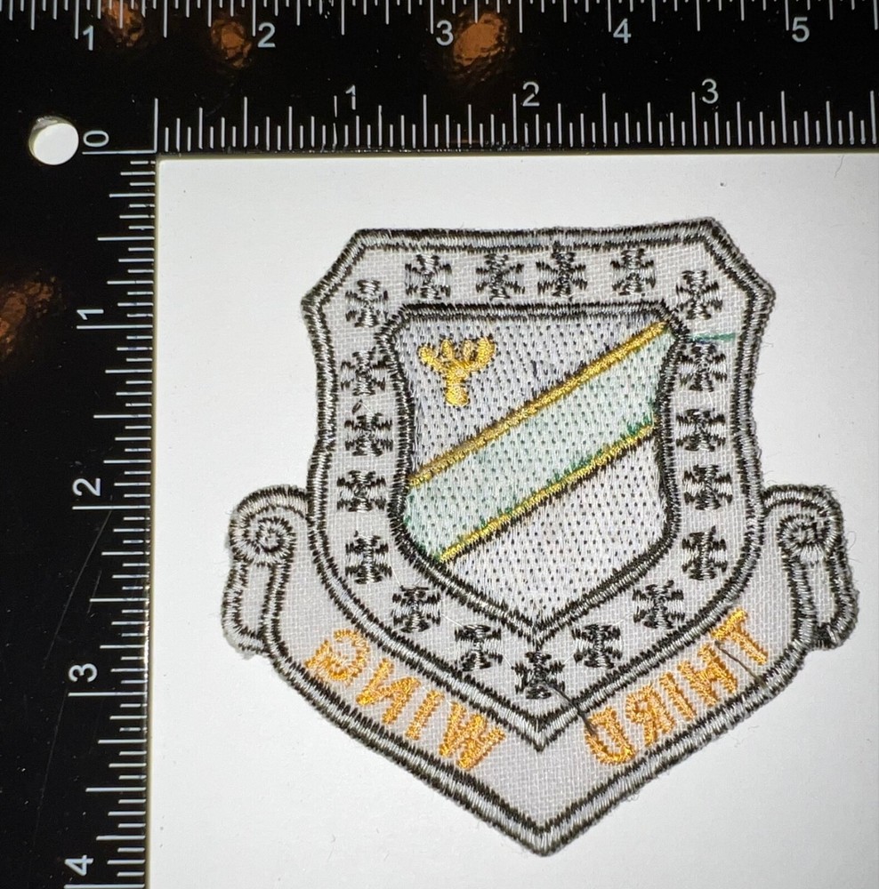 USAF US Air Force 3rd Tactical Fighter Wing Patch