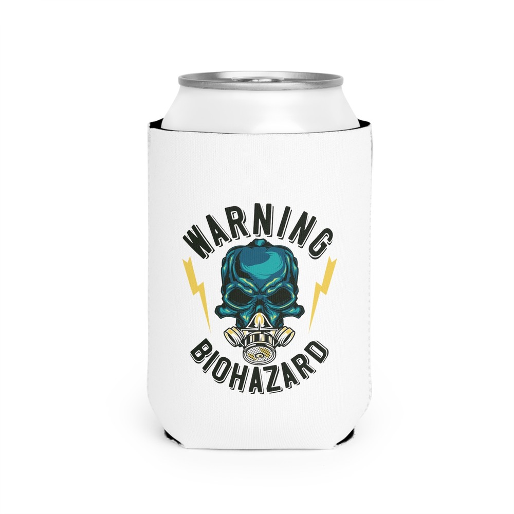 Warning Biohazard - Can Cooler Sleeve