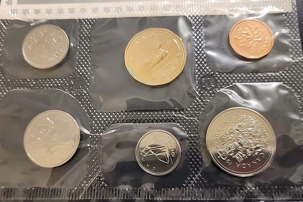 THE 🇨🇦 CANADA 🇨🇦 UNCIRCULATED MINT COINS SET 1995.