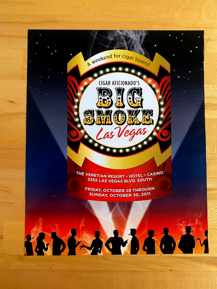 2011 Print Ad BIG SMOKE Las Vegas