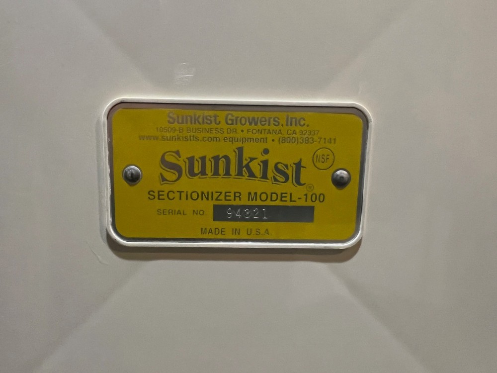 Sunkist S-102 6-Wedge Sectionizer