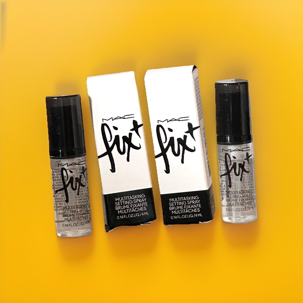 2 - MAC Fix+ Multitasking Setting Spray samples 4ml / 0.14 fl oz each