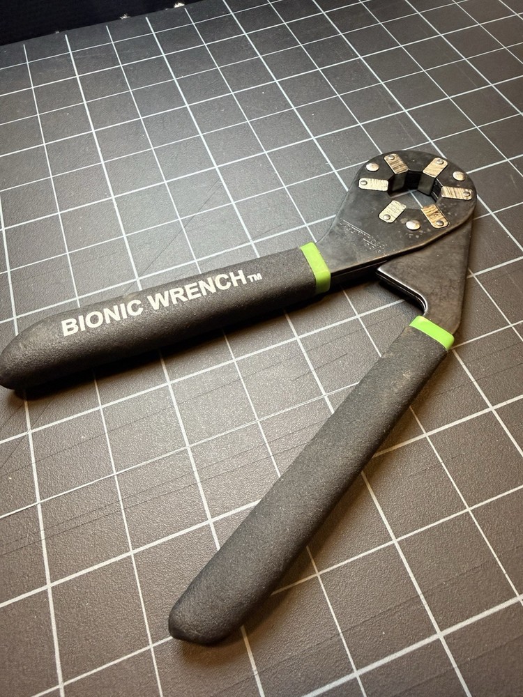 LoggerHead Tools Bionic Wrench 8” - Made in USA - Patented Adjustable Wrench