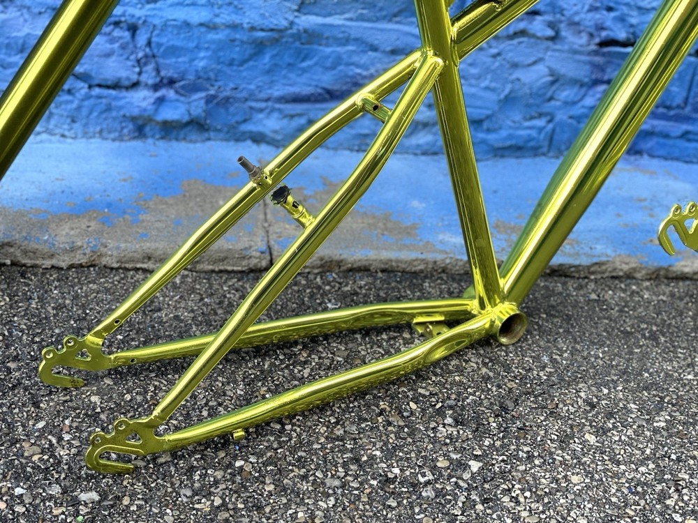 Unknown Prototype Frames - Pick One - Hybrid Mountain Style Bikes Gold