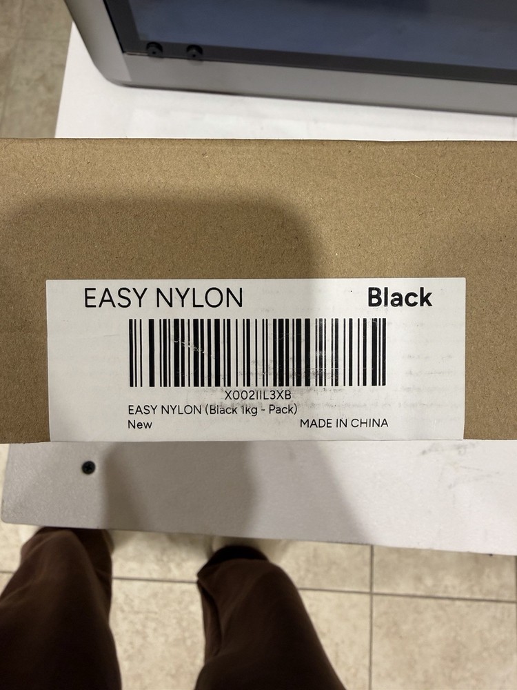Overture 3d Printer Filament Easy Nylon Black