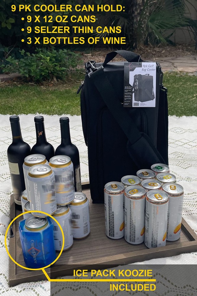 9-Pack Golf Bag Compact Cooler