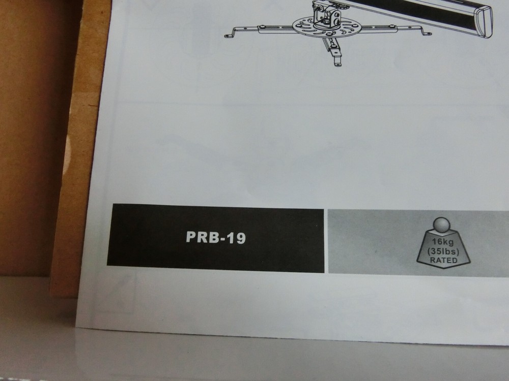 Brateck PRB-19 PRB19 Short Throw Projector Wall Mount New
