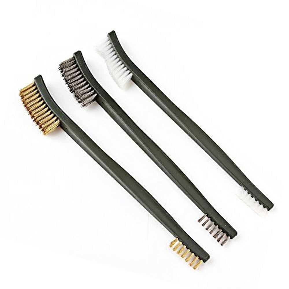 Versatile Mini Wire Brushes Set for Tight Spaces - Rust & Dirt Remover