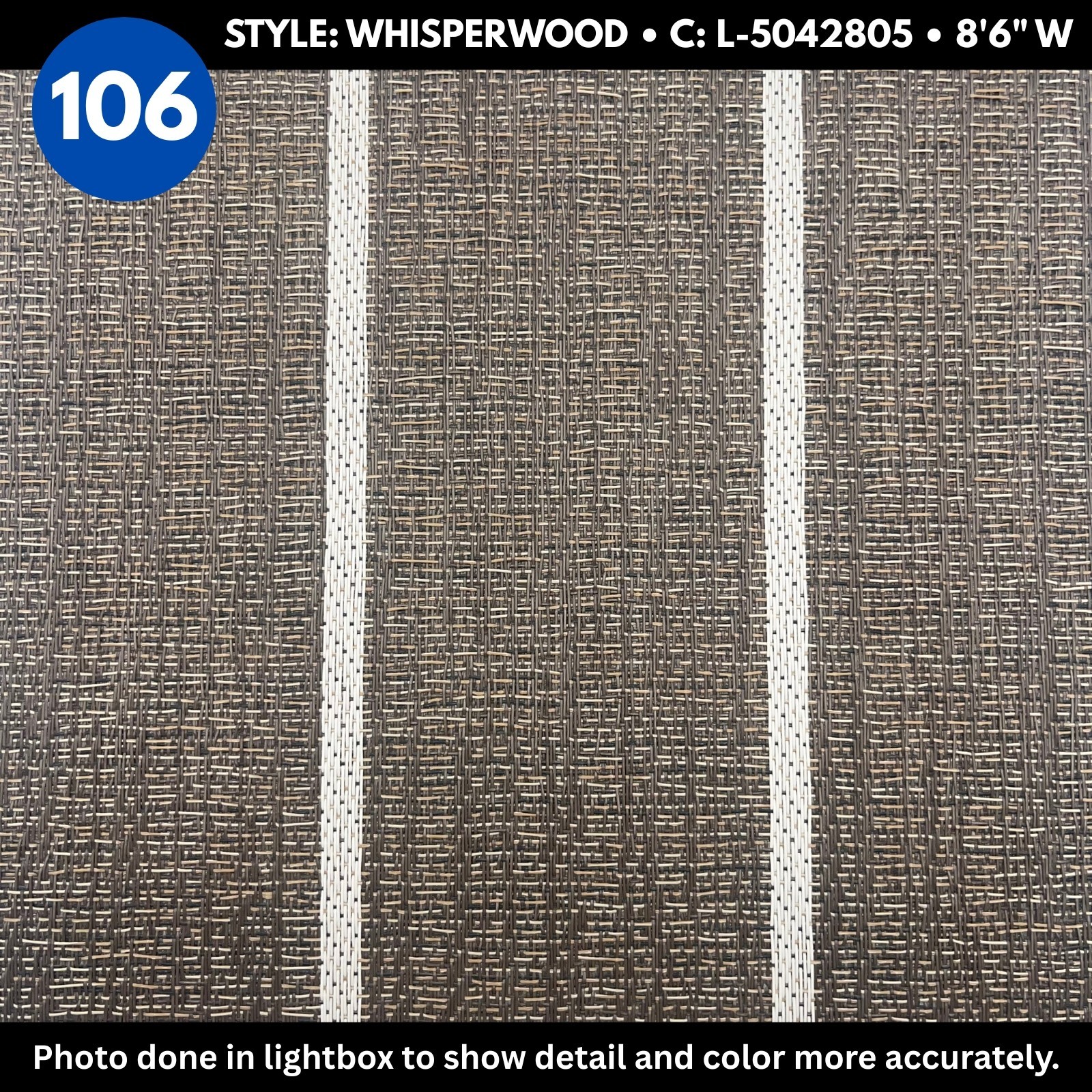 Woven Vinyl Flooring | Samples - 4.5" X 4.5" - Sample 95-108