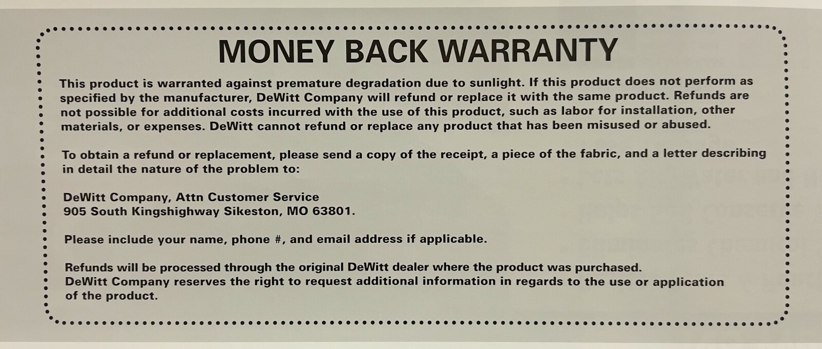 DeWitt Weed Barrier - Professional Max - Heavy Duty Woven Fabric 3 FT X 250 FT