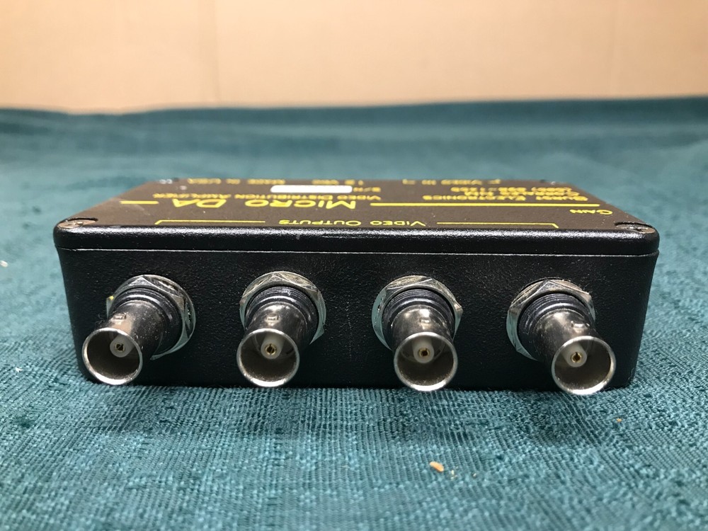 Burst Electronics microDA Video Distribution Amplifier 2-In 4-Output Micro DA