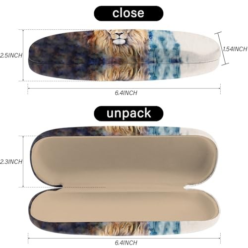 Eyeglasses Case Hard Shell Protective Case for Glasses Eyeglass Box with
