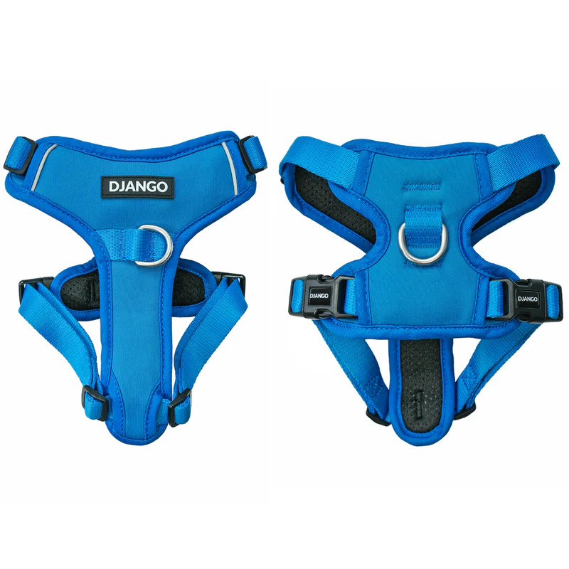 NWT Django Tahoe No Pull Dog Harness - Alpine Blue