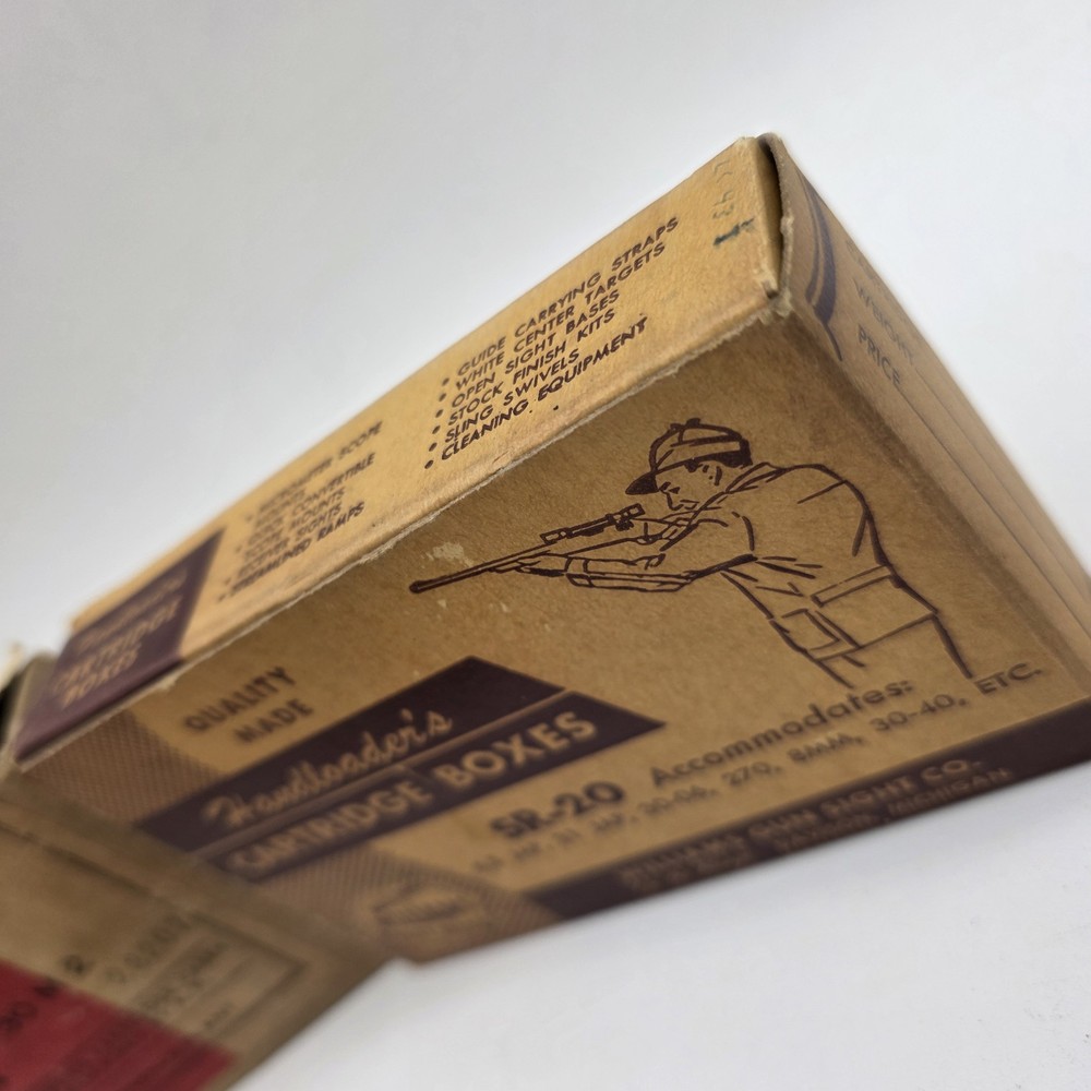 Vintage Empty Ammo Boxes For Display