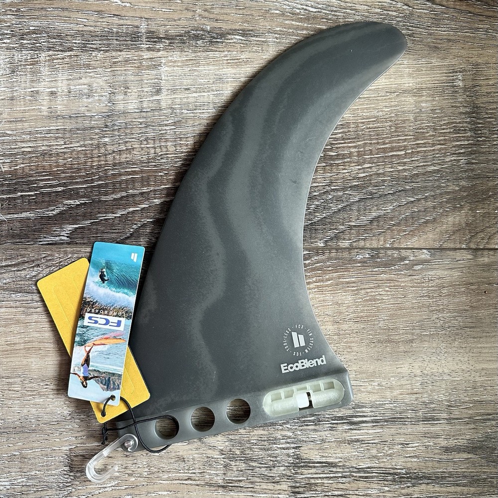 FCS II Connect 9” Longboard Fin – EcoBlend – Tool-Less System – NEW With Tags