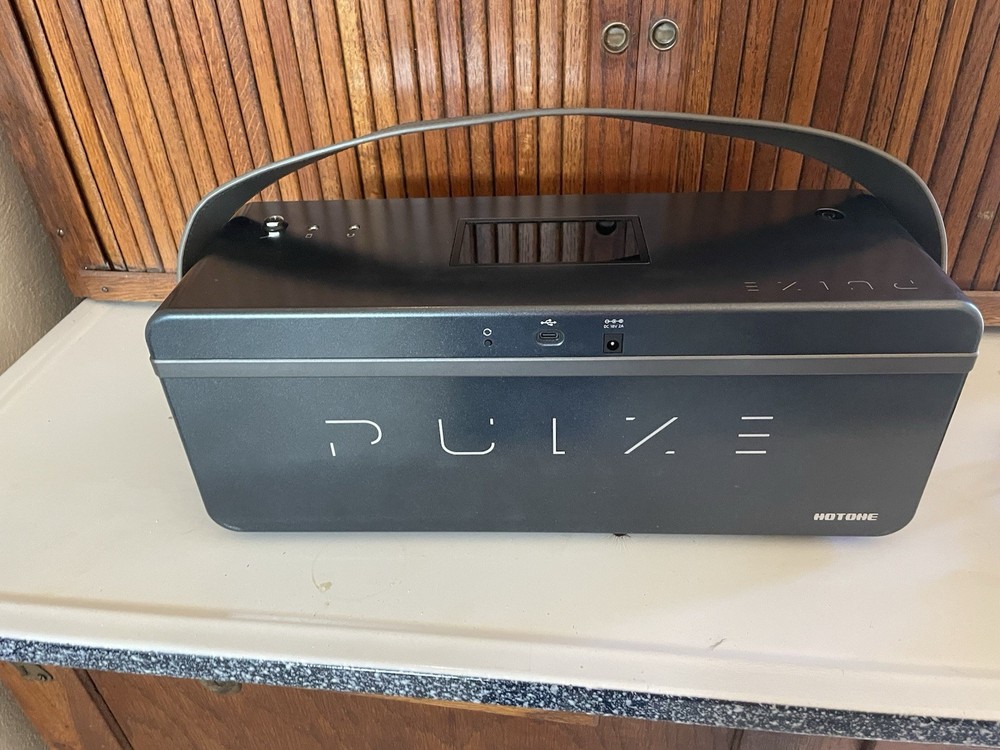 Hotone Pulze 30-watt Portable Modeling Guitar Amplifier- Bluetooth color=Eclipse