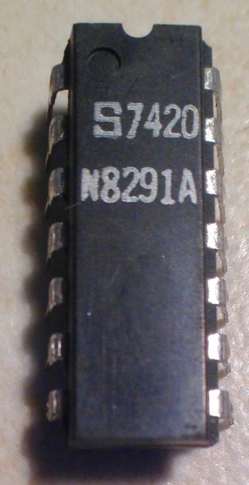 Signetics N8291A 8291 - Presettable High Speed Binary Counter - NOS