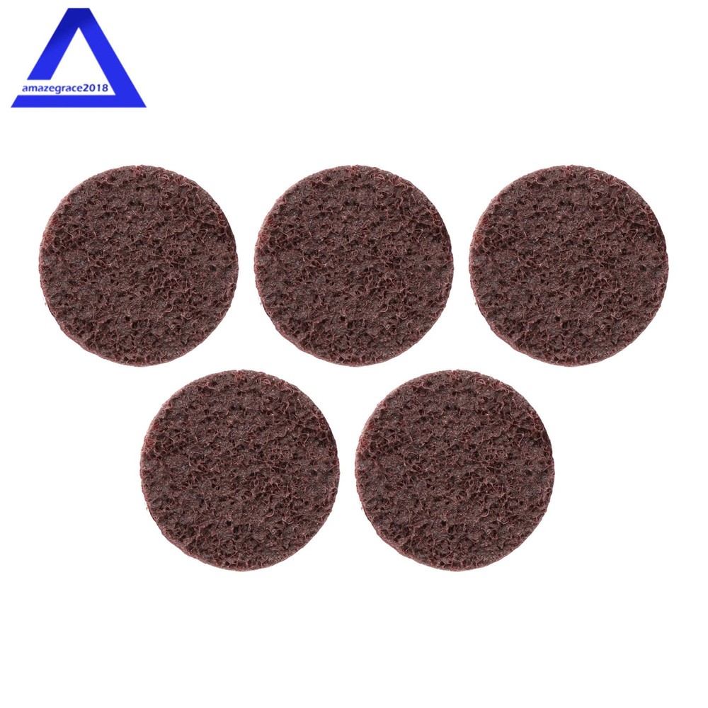 Surface Conditioning Quick Change Discs, 2" Red (Medium) Prep Pad - 25 Pack