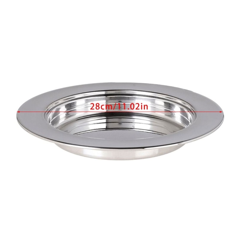Multipurpose Stainless Steels Communion Tray Heat Resistant Suitable For Bread
