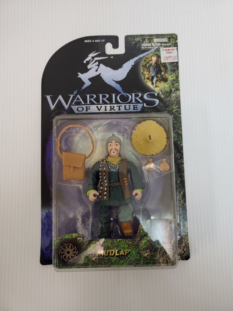 1997 Warriors of Virtue Mudlap 6" Action Figure By Play'em