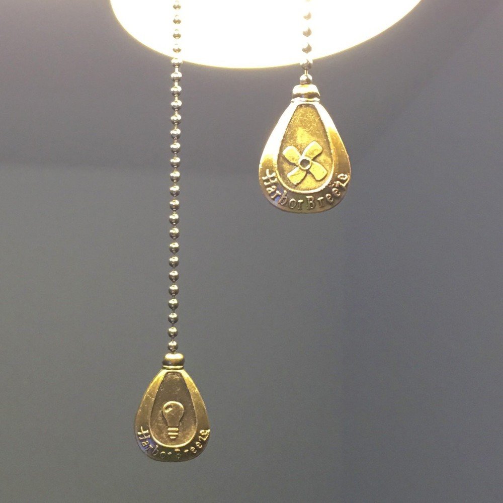 Harbor Breeze 2-pack Antique Brass Pull Chain 1 Pack