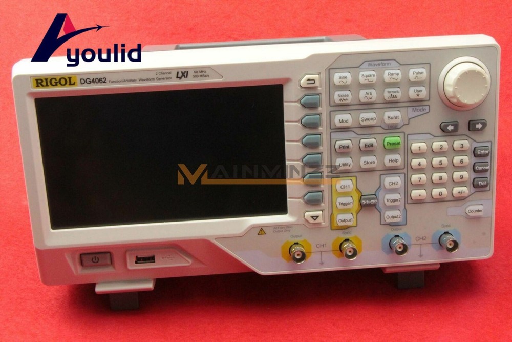 Rigol DG4062 60 MHz 2 Channel Arbitrary Waveform Generator