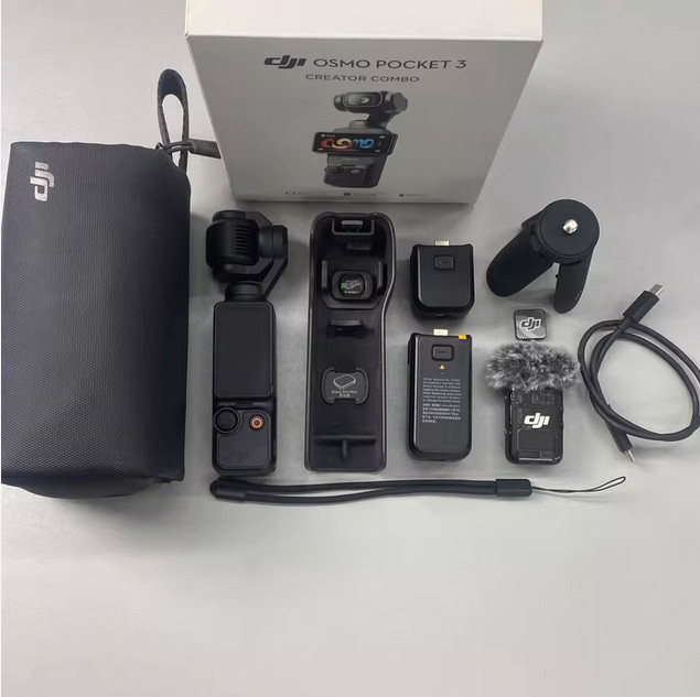 DJI Osmo Pocket 3 Vlogging Bundle 1'' Sensor 4K 120fps Video Recording English