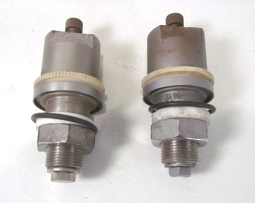 (Two) 1 Inch Base-Plate  High-Current Electrical High Vacuum Feedthrough