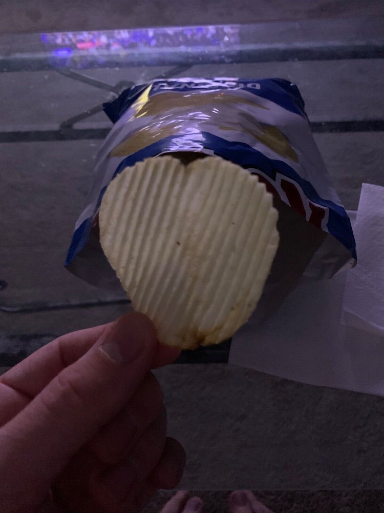 Heart Shaped Ruffles Chip Original