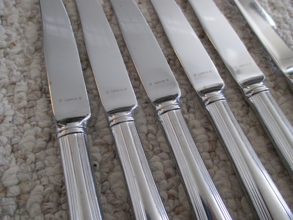 Lenox Archway 7 Knives Stainless Flatware