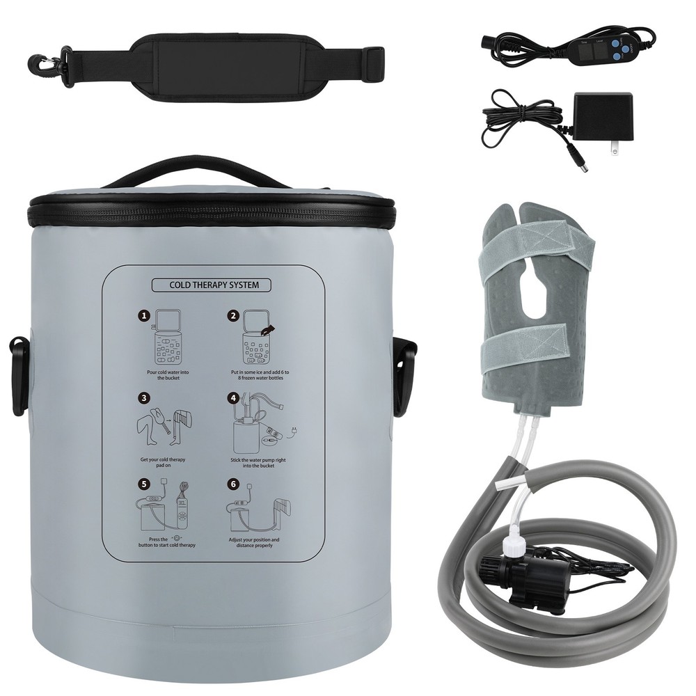 Cold Therapy Machine,Programmable Digital Timer, Portable Ice Machine for Knee
