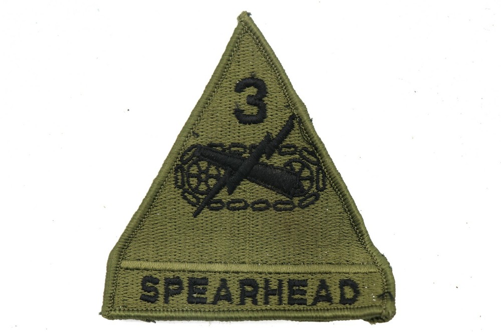 3rd Armored Division SPEARHEAD DCU BDU desert uniform Patch