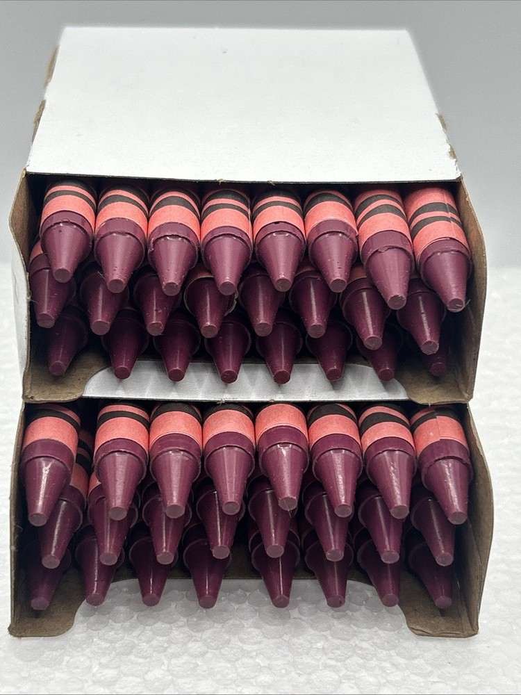 (48) Crayola Crayons (mauvelous) BULK