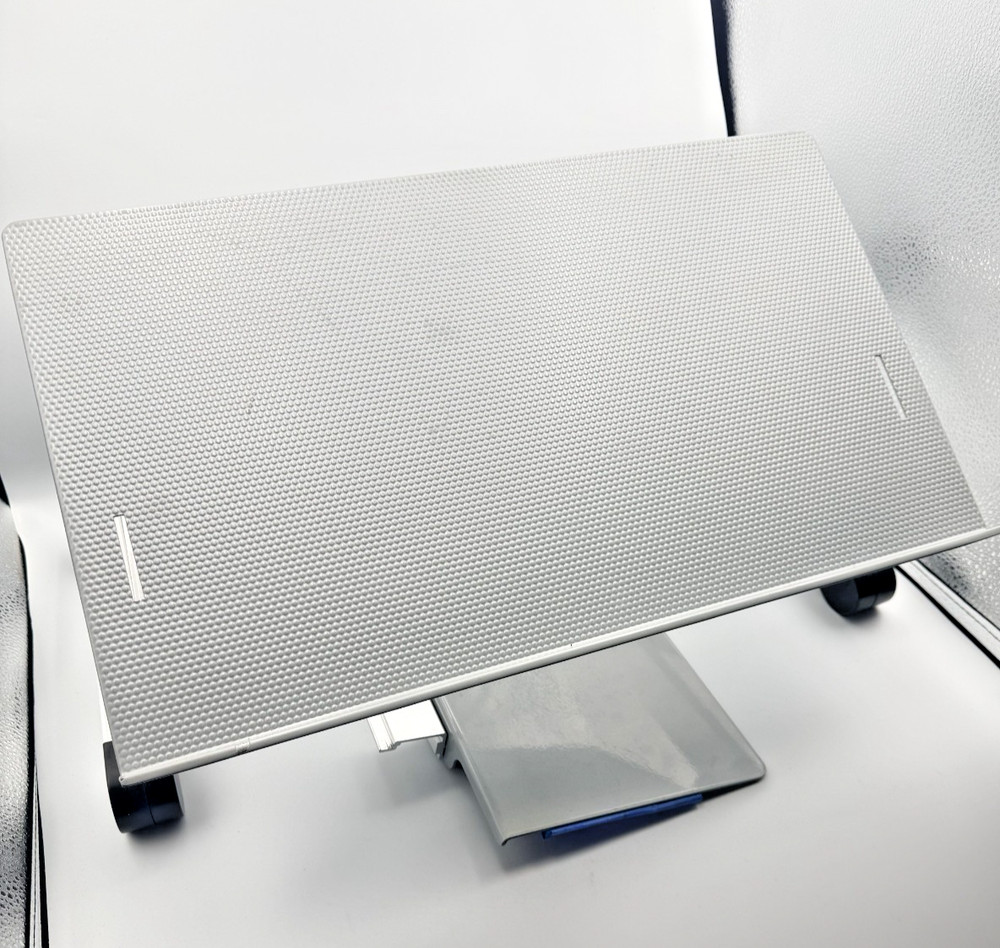 Uncaged Ergonomics Adjustable Keyboard Tray, Silver, Ergonomic, Wrist Rest
