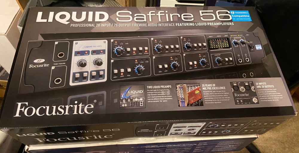 Focusrite Liquid Saffire 56 Firewire Digital Audio Interface