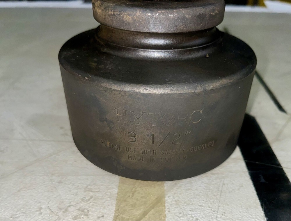 HYTORC, PROTO, WRIGHT, 3-1/2" IMPACT SOCKET 1" DRIVE 6-PT