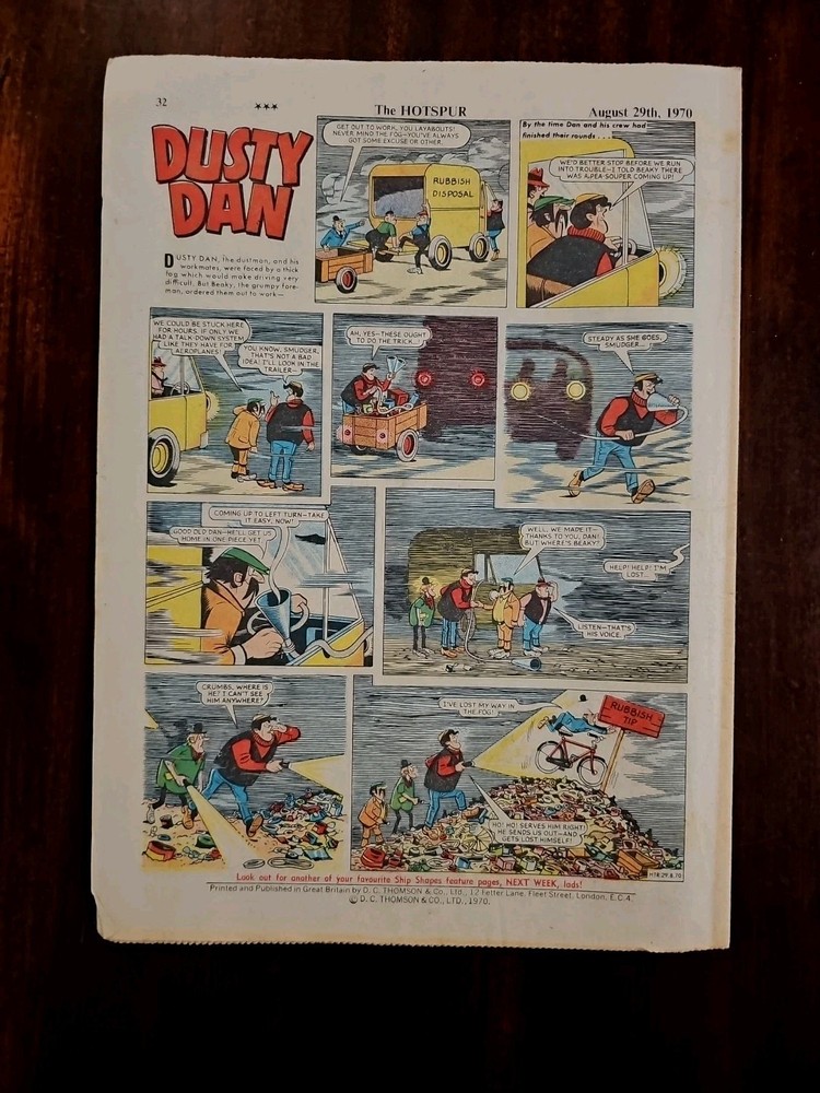 The Hotspur Comic - #567 - 29 August 1970