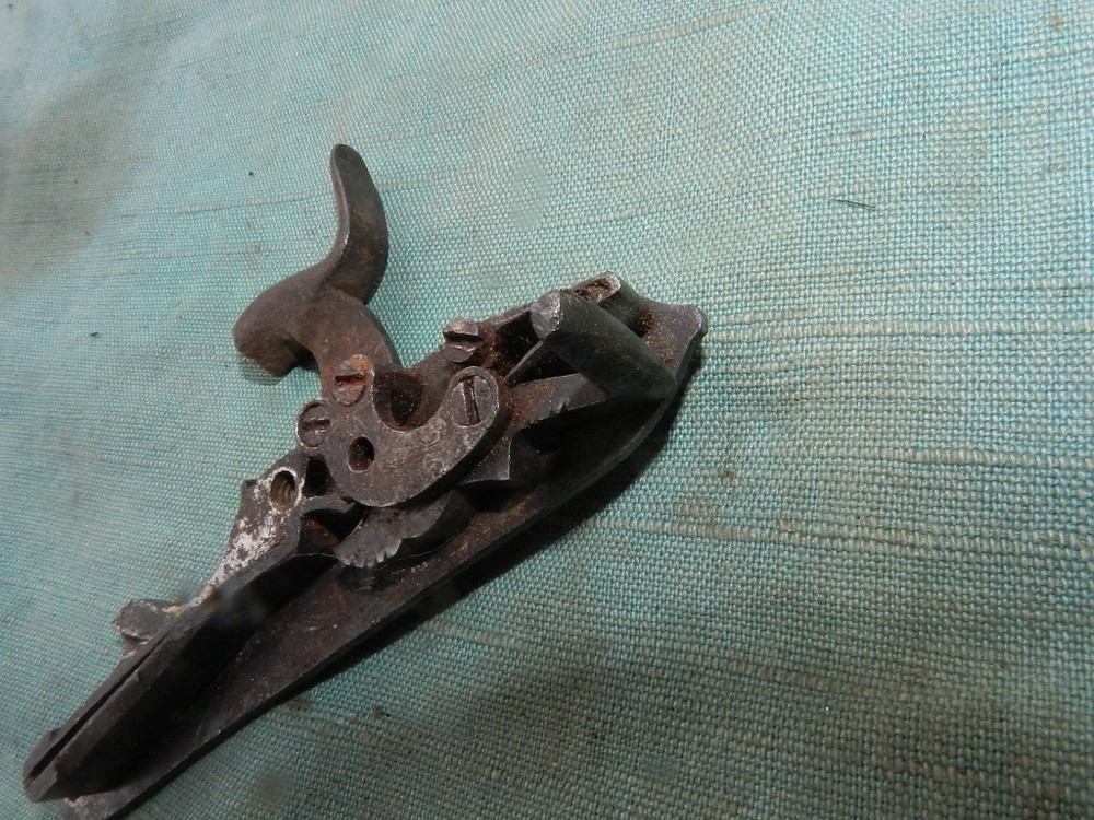 T. Ketland conversion percussion lock with engraved hammer