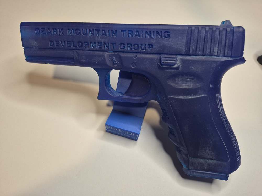 Full-Size Solid Training Pistol — Inert Drill Replica