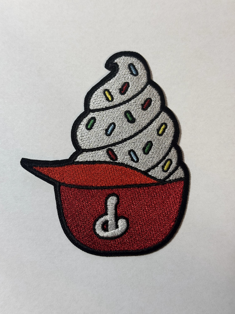 phillies ice cream patch red